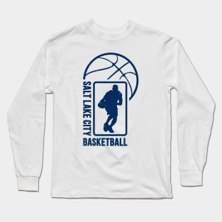 Salt Lake City Basketball 02 Long Sleeve T-Shirt